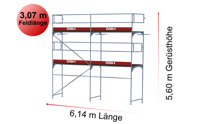 40m²_Feldlänge_307_Stahlgerüst_Alu-Robustböden_Konfig702_Gerüst_Systeme_Herre2x2
